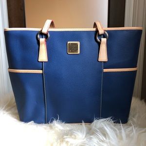 Dooney & Bourke Navy Blue Tote Bag